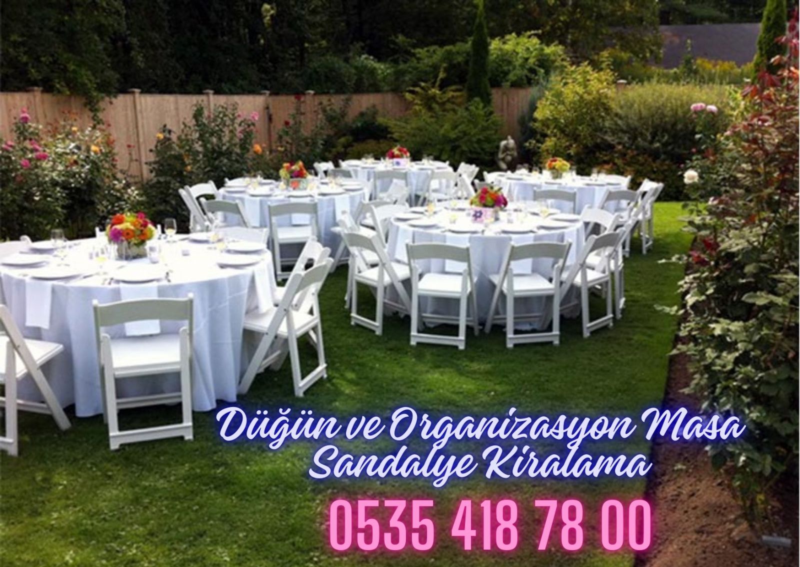 Talatpaşa Masa Sandalye Kiralama Firması
